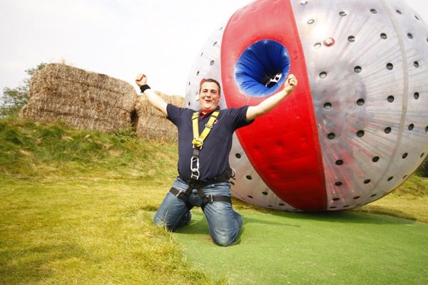 Image of Harness Zorbing for Two Special Offer