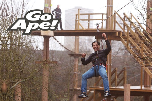 Picture of Tree Top Challenge in London for Two Adults at Go Ape