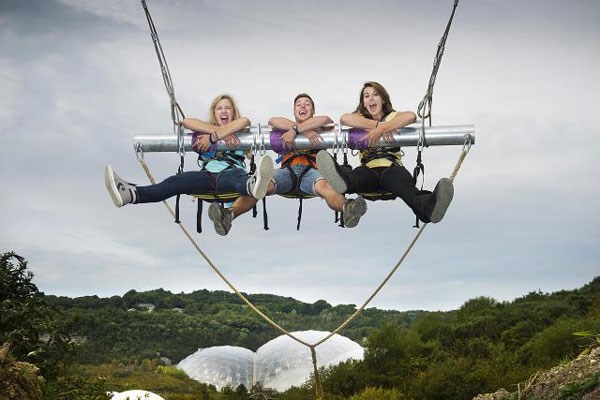 Image of Hangloose at The Eden Project – Adrenaline Package for One