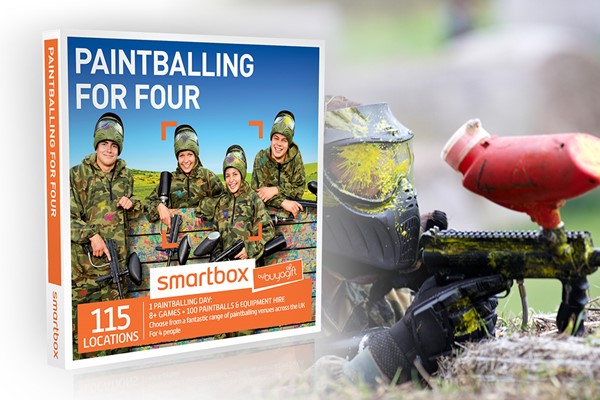 Picture of Paintballing for Four - Smartbox by Buyagift