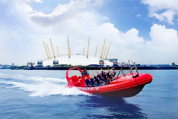 Image of River Thames Extended High Speed Boat Ride for Two