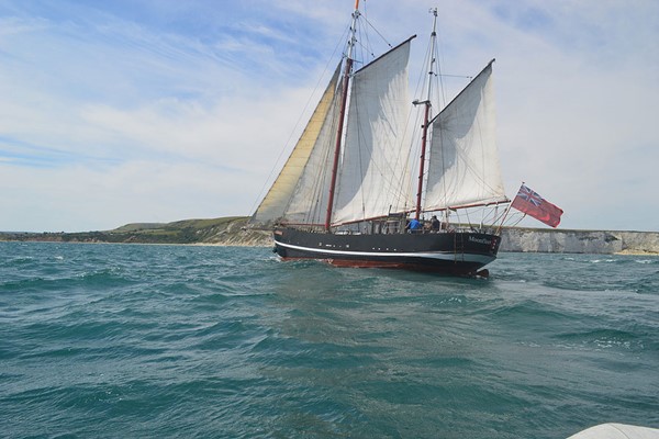 Image of Four Hour Sailing Trip on a Tall Ship in Dorset for Two