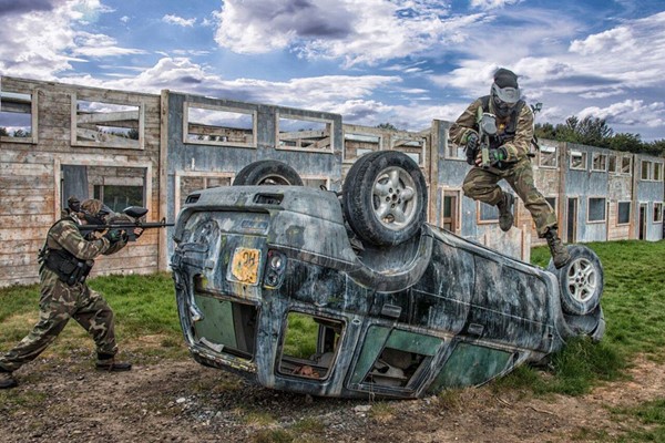 Image of Paintballing for Four with 100 Paintballs Each