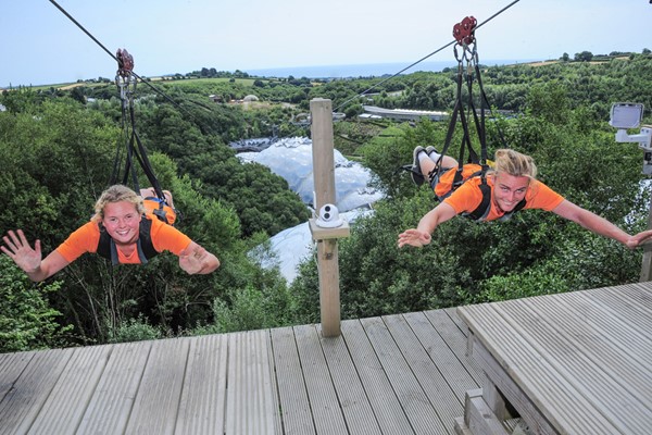 Image of Hangloose at The Eden Project – Zip Wire for Two