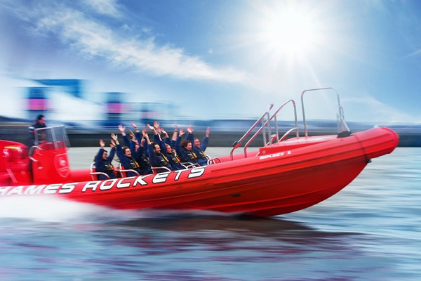 Image of Thames Rockets Break the Barrier River Cruise for Two