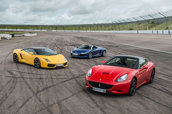 Picture of Triple Supercar Driving Blast with High Speed Passenger Ride – Week Round