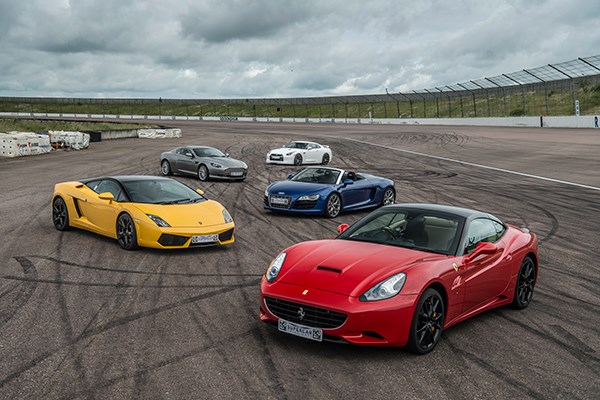 Image of Five Supercar Thrill with High Speed Passenger Ride - Week Round