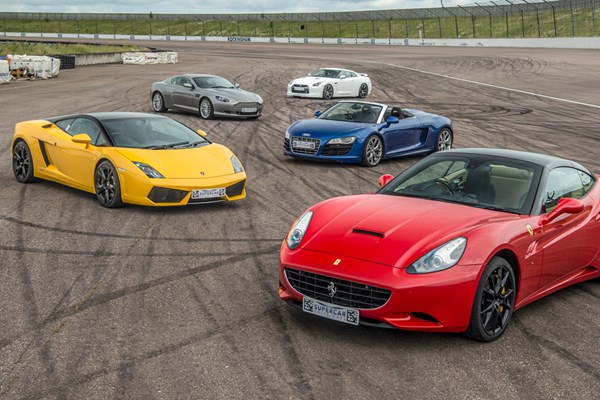 Picture of Five Supercar Thrill with High Speed Passenger Ride