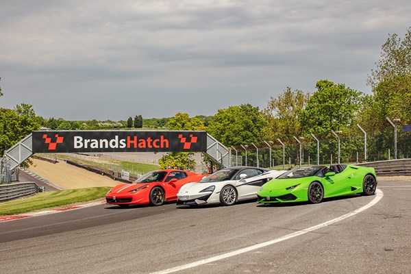 Image of Triple Supercar Driving Blast at Brands Hatch
