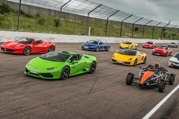 Image of Six Supercar Driving Blast with High Speed Passenger Ride