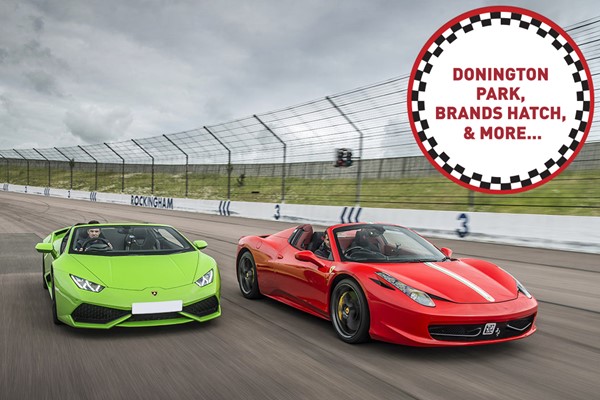 Image of Double Supercar Driving Blast at a Top UK Race Track