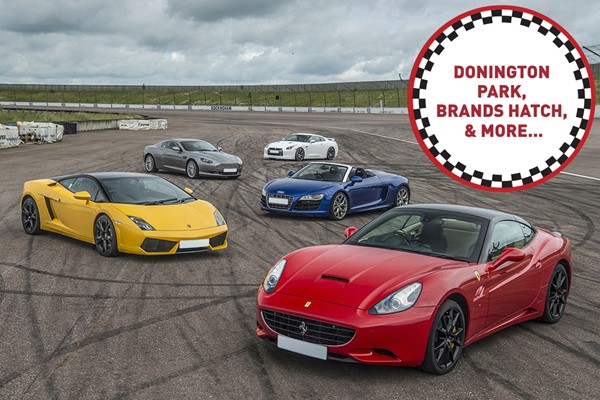 Image of Five Supercar Driving Blast at a Top UK Race Track