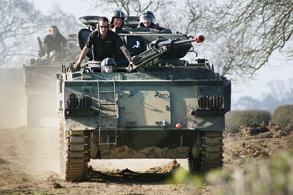 Image of Tank Driving Taster for Two in Leicestershire
