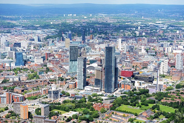 Image of 50 Mile Helicopter Tour of Manchester