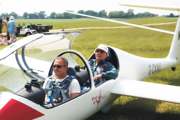 Image of Gliding Flight with an Instructor for Two at Essex and Suffolk Gliding Club