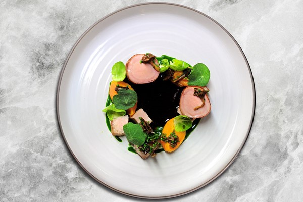 Image of Five Course Tasting Lunch and a Welcome Drink for Two at Pied a Terre