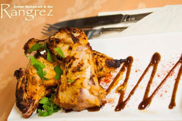 Picture of Three Course Indian Meal with a Glass of Wine for Two at Rangrez