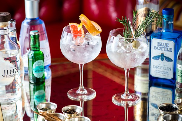 Image of Gin Tasting Experience with Sharing Platter for Two at The Rubens at The Palace