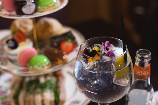 Image of Gin Afternoon Tea for Two at The Vicarage Freehouse and Rooms