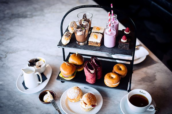 Image of Gin Afternoon Tea for Two at a Malmaison