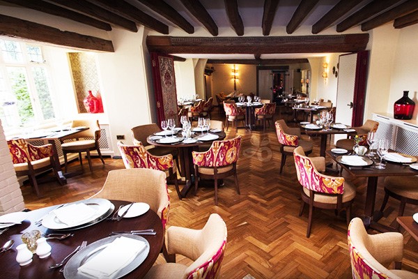 Picture of Three Course Dinner with a Glass of Wine for Two at Ghyll Manor Hotel
