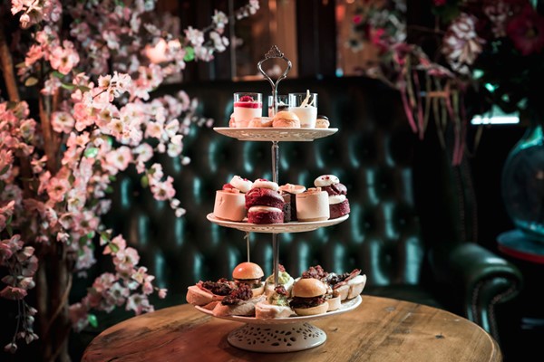 Image of Tapas Style Afternoon Tea with Bottomless Cocktails and Prosecco at MAP Maison for Two