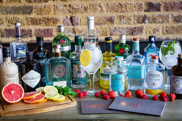 Image of Gin Masterclass and a Meal from the Academy Menu for Two at Brewhouse and Kitchen