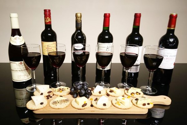 Picture of Luxury Vintage and Estate Red Wine and Cheese Tasting for Two at Wine Cottage
