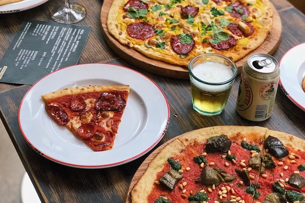 Image of Bottomless Pizza for Two at Gordon Ramsay's Street Pizza, St Paul's