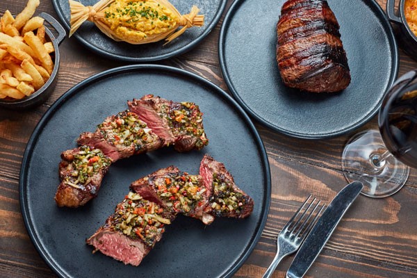 Image of Three Course Dinner with Glass of Prosecco for Two at Gaucho