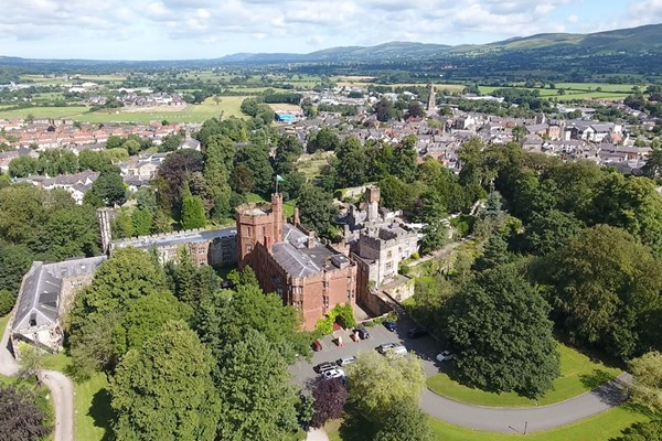 Image of Afternoon Tea with a Bottle of Prosecco for Two at Ruthin Castle Hotel and Spa