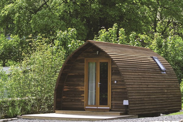 Picture of Deluxe Overnight Glamping Pod Break with Steamers Cruise for Two at Waterfoot Park