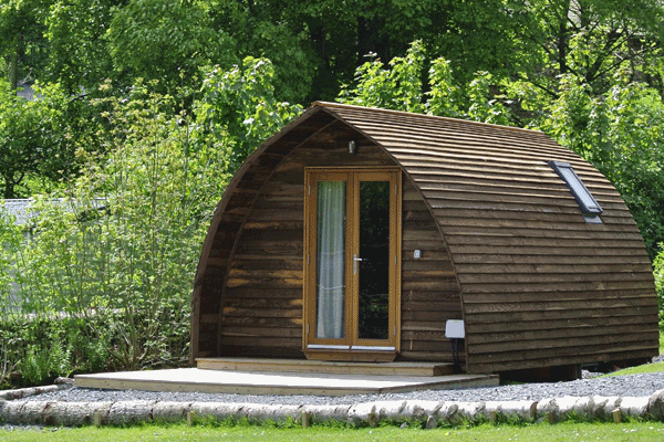 Image of Two Night Glamping Pod Break with Cruise and Railway Tickets at Waterfoot Park