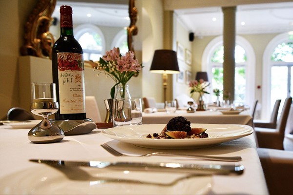 Picture of Three Course Meal with a Glass of Wine Each at Cotswold House Hotel