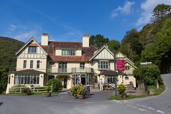Image of Overnight Stay for Two with Breakfast and Dinner at The Hunters Inn, North Devon