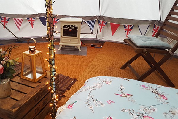 Picture of Two Night Escape in a Bell Tent for Two at Yapham Holds