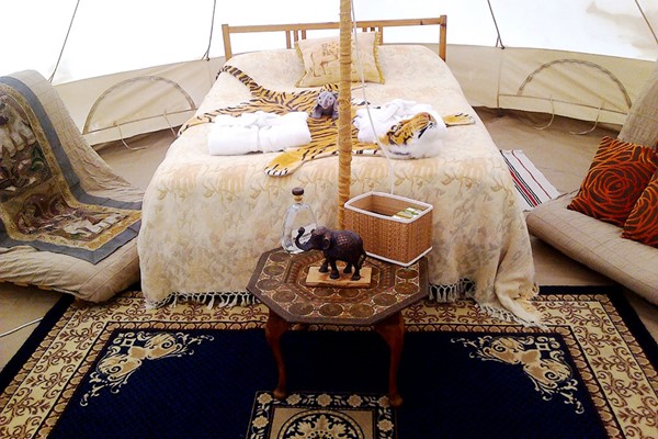 Image of Overnight Stay in Bell Tent in Dorset for Two at Dorset Country Holidays