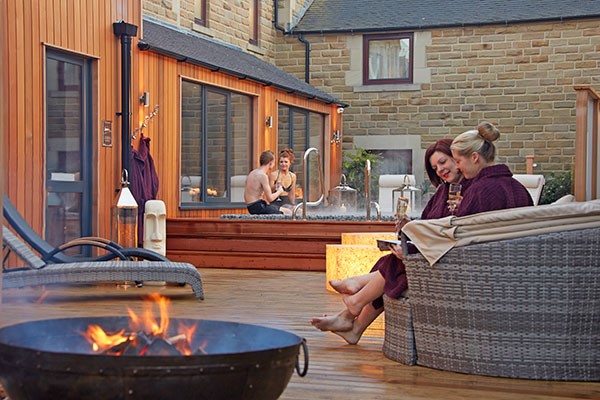 Image of Overnight Spa Break with Dinner and a Private Hot Tub at Three Horseshoes Country Inn