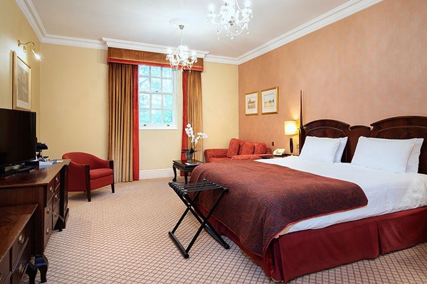 Image of Overnight Stay with Two Course Dinner and a Glass of Wine for Two at The Mitre Hotel Hampton Court