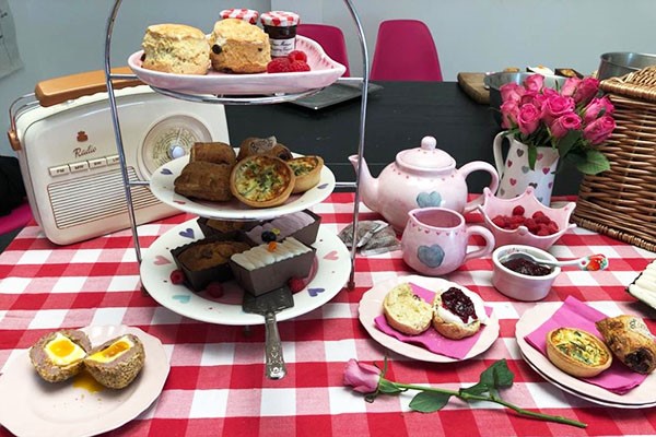 Picture of Afternoon Tea for Four at Home with Piglet's Pantry