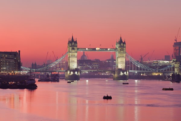 Picture of Thames Evening Cruise with Bubbly and Canapes for Two