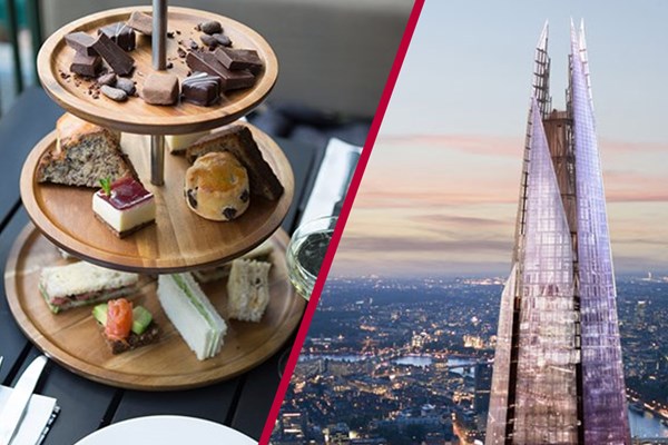 Image of The View from The Shard and Sparkling Afternoon Tea at Hotel Chocolat for Two