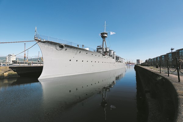Picture of HMS Caroline Experience for Two Adults in Belfast