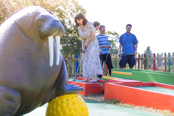 Picture of Entry for Two Adults and Two Children to Plonk Crazy Golf