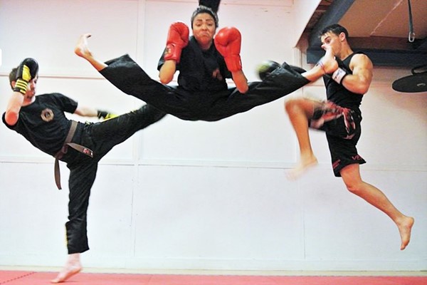 Picture of Three Shaolin Kickboxing Classes for One