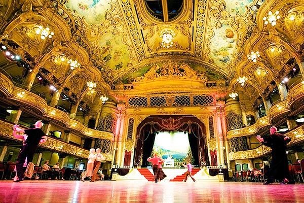 Picture of Blackpool's Tower Ballroom Entry with Afternoon Tea for Two