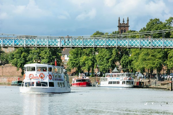 Picture of Two Hour Iron Bridge Cruise for Two at Chester Boat