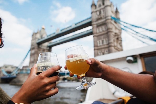 Image of London Beer Tasting Cruise for Two