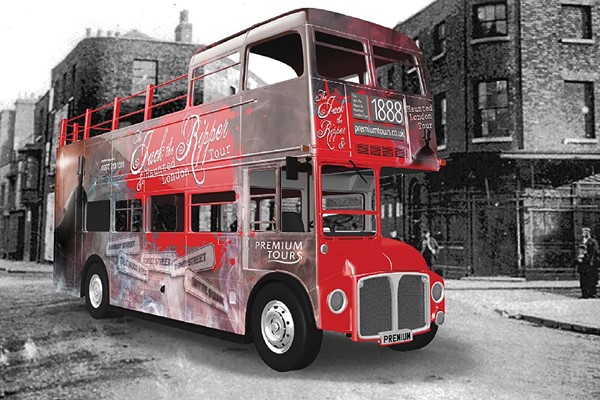 Image of Haunted Jack the Ripper London Vintage Bus Tour for Two
