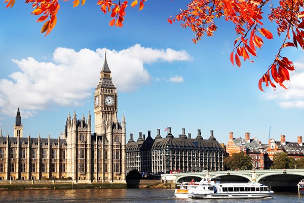 Image of Westminster Sightseeing Cruise on the Thames for Two – Return Trip